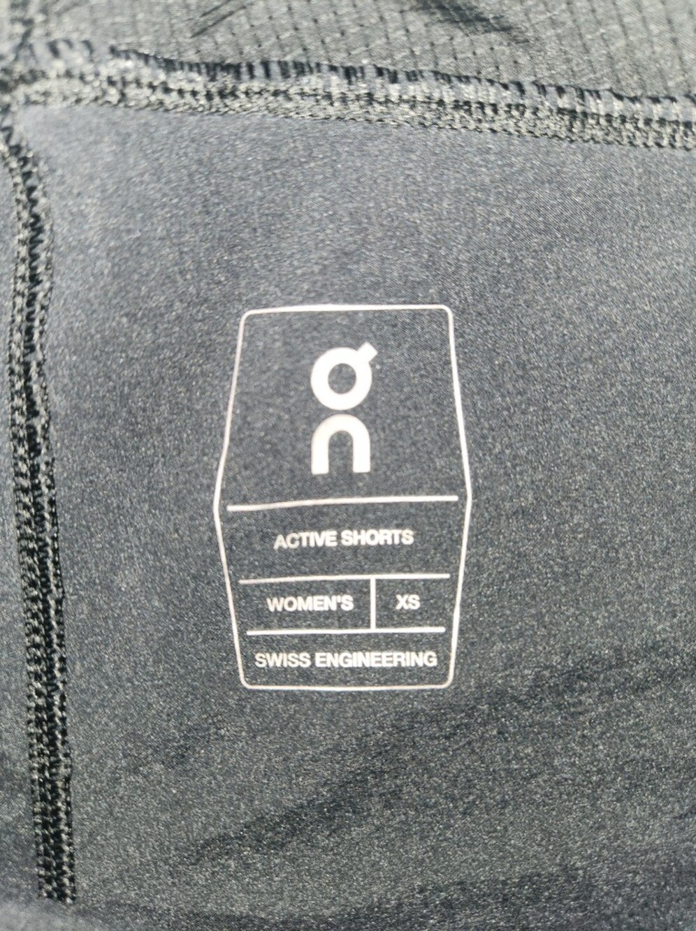 Women's On Running Black Athletic Running Gym Shorts - XS - Picture 5 of 5